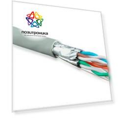 Кабель Hyperline UFTP4-C6-S23-IN-LSZH-GY-500 серый 500м