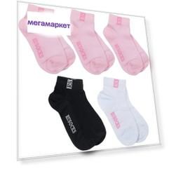 Носки детские Rusocks 5-Д-36 розовый; черный; белый 22