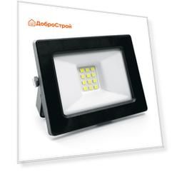 Прожектор светодиодный  SAFFIT  20W, 6400K   IP65, черный