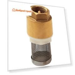 Клапан обратный 3/4" с фильтром (латунь), MP-У