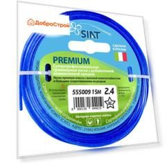 Леска для триммера Siat Premium алюминиум 2,4мм, 15м, звезда