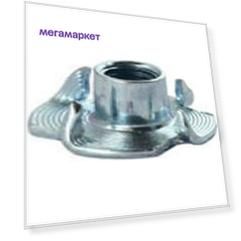 МЕТАЛЛСЕРВИС Гайка m8x11 din 1624 мебельная врезная, оцинк. 50шт 1239721