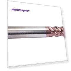 Partner Фреза концевая твердосплавная до 65 НRC., 10X25XD10X75, 4-х перая, TiAlSIN, 45гр,