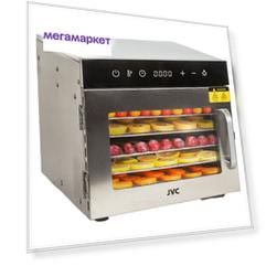 Сушилка для овощей и фруктов JVC JK-FD802 серебристая