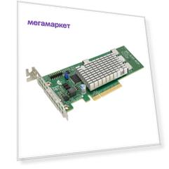 Адаптер SuperMicro NVMe PCIe 4P Switch AOC-SLG3-4E2P