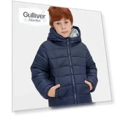 Куртка демисезонная синяя Button Blue (98)