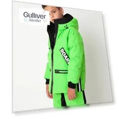 Зеленая куртка демисезонная Gulliver (170)