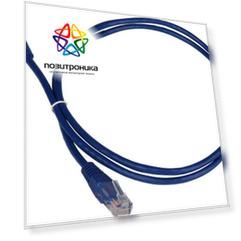 Патч-корд Lanmaster TWT-45-45-15-BL вилка RJ-45-вилка RJ-45 кат.5E 15м синий