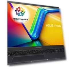 Ноутбук Asus VivoBook M3704YA-AU052, 17.3", IPS, AMD Ryzen 7 7730U, DDR4 16ГБ, SSD 512ГБ, UMA, черный (90nb1192-m00200)