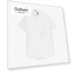 Сорочка с коротким рукавом белая Gulliver (152)