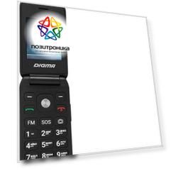 Мобильный телефон Digma VOX FS240 черный (vt2074mm)