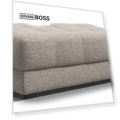 Пуф BOSS XL Рогожка Vento бежевый