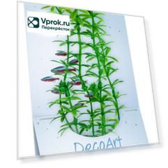 Растение для аквариума Tetra Deco Art Элодея искусственная S 15см