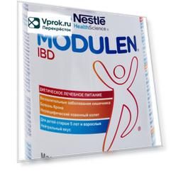 Смесь Modulen IBD для энтерального питания детей и взрослых с воспалительными заболеваниями кишечника 400г
