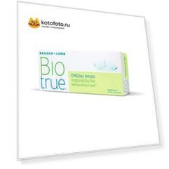 Контактные линзы Bausch&Lomb Biotrue ONEday, 30 шт, R:8,6 D:-02,50