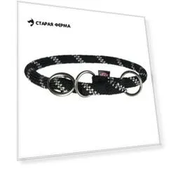 Ошейник-удавка Trixie Sporty Rope для собак L 50 см/ф13 мм черный