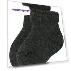Носки Airwool для младенцев полный плюш, антрацит, р. 0-3 мес