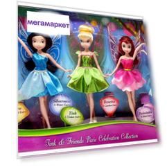 Набор кукол Disney Дисней Феи набор из 5 кукол 88577