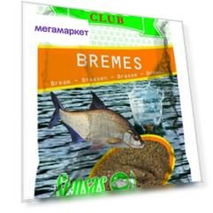 Прикормка Sensas 3000 Club Bremes 1000 г, натуральный
