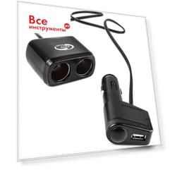 Разветвитель прикуривателя AUTOVIRAZH AV-4302