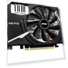 Видеокарта MSI PCI-E GTX 1660 AERO ITX 6G OC nVidia GeForce GTX 1660 6144Mb 192bit GDDR5 1530/8000 DVIx1/HDMIx1/DPx1/HDCP Ret