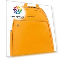 Рюкзак унисекс Piquadro Black Square горчичный (ca6106b3/g)