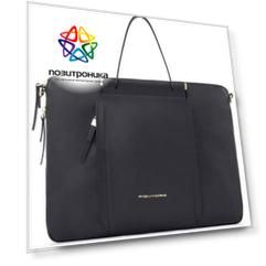 Сумка женская Piquadro Circle черный, кожа натуральная (ca4021w92/n)