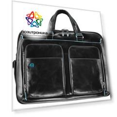 Сумка Piquadro Blue Square черный, кожа натуральная (ca2765b2/n)