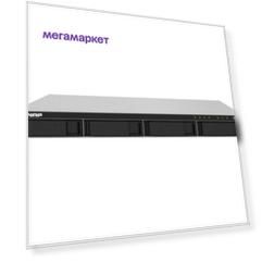 Сетевое хранилище данных QNAP TS-432PXU-RP-2G черный (TS-432PXU-RP-2G)