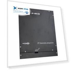Усилитель Тромбон Тромбон IP-УМ120 IP, 120Вт, линия 30, 70, 100, 120В, диапазон частот 68...35000 Гц, отношение сигнал/шум 80дБ