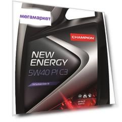 Моторное масло CHAMPION NEW ENERGY 5W40 PI C3, ACEA: C3-12, API: SN/CF (4л) синт.