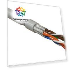 Кабель Hyperline UFTP4-C6-P26-IN-LSZH-GY-100 серый 100м