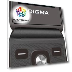 Мобильный телефон Digma VOX FS241 0.128ГБ черный