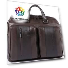 Сумка Piquadro Urban коричневый, натуральная кожа (ca4441ub00/tm)