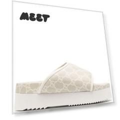 GG-print open toe slides