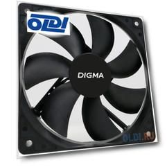 Вентилятор Digma DFAN-120-7 120x120x25mm 3-pin 4-pin (Molex)23dB 73gr Ret