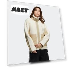Patch Pockets Sherpa Jacket