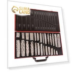 Набор сверл по металлу Matrix, 1-13 мм, HSS, в металлическом кейсе, 230 шт.