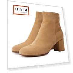 Замшевые ботильоны Margaux Mid Gianvito Rossi
