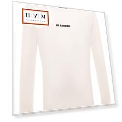 Хлопковый лонгслив Jil Sander