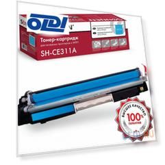 Картридж лазерный SONNEN (SH-CE311A) для HP CLJ CP1025 ВЫСШЕЕ КАЧЕСТВО, голубой, 1000 страниц, 363963