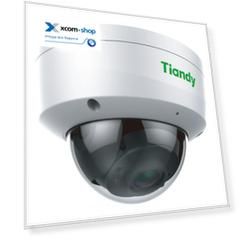 Видеокамера IP TIANDY TC-C32KS Spec:I3/E/Y/C/SD/2.8mm/V4.2 1/2.8" CMOS, F1.6, фиксированная диафрагма, 120dB, 30m IR, 0.002Lux