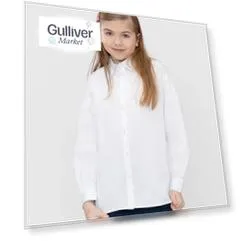 Блузка классическая белая Button Blue (146)