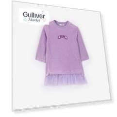 Платье сиреневое Gulliver (86)