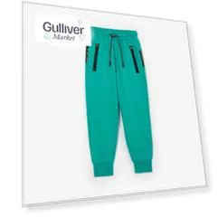 Брюки-джоггеры с зеленые Gulliver (140)