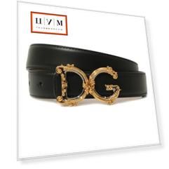 Кожаный ремень DG Amor Dolce & Gabbana