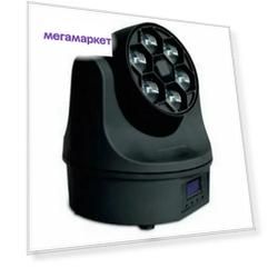 ML60B Моторизированная световая "голова", 60+10х0,2Вт, Bi Ray
