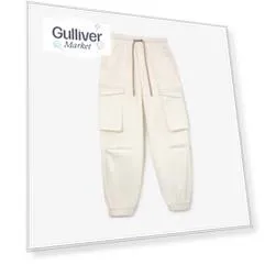 Брюки-карго бежевые Gulliver (170)