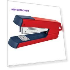 Степлер Berlingo Power TX №24/6 - 26/6 до 30 листов металлический корпус красный 60шт