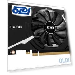 Видеокарта MSI GeForce GT 1030 AERO ITX 4GD4 OC 4096 Мб